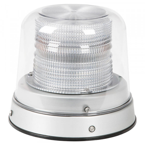 Grote Emergency Lighting, Clear, LED Beacon S.A.E. Class I 12 To 24 V High Lens - 78011