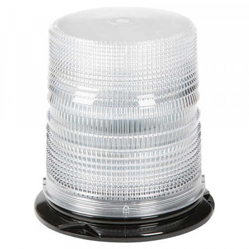 Grote Emergency Lighting, Clear, LED Beacon S.A.E. Class I 12 To 24 V High Lens 78051