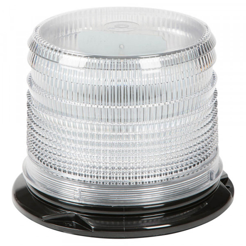 Grote Emergency Lighting, Amber/Blue, LED Beacon S.A.E. Class I 12 To 24 V Low Lens - 78075