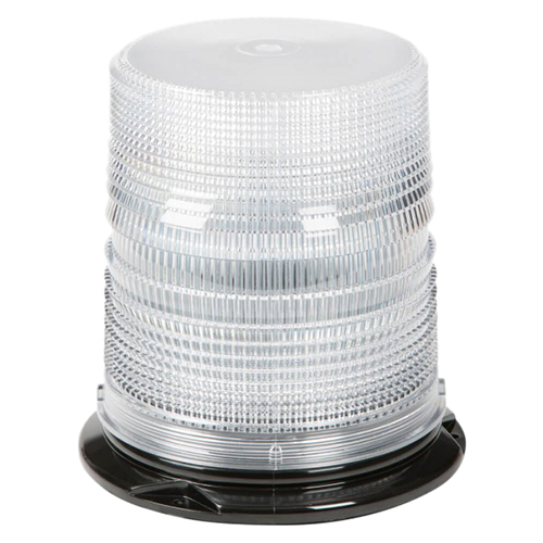 Grote Emergency Lighting, Amber/Green, LED Beacon S.A.E. Class I 12 To 24 V High Lens 78080