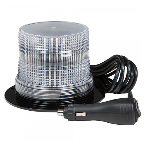 Grote Emergency Lighting, White, Led Beacon S.A.E. Class Iii 12V Low Lens Magnet - 78101