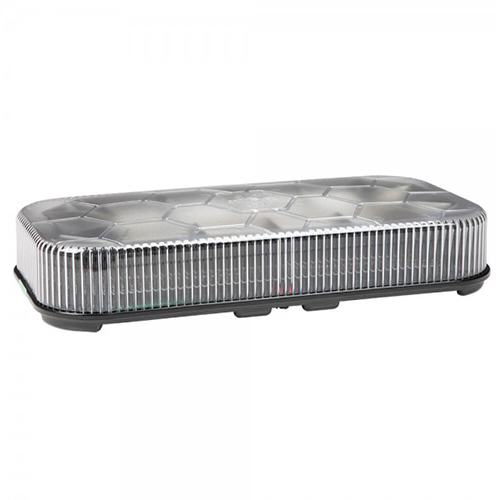 Grote Emergency Lighting, Amber/Clear LED Mini Light Bar S.A.E. Class I 12 to 24V - 79053