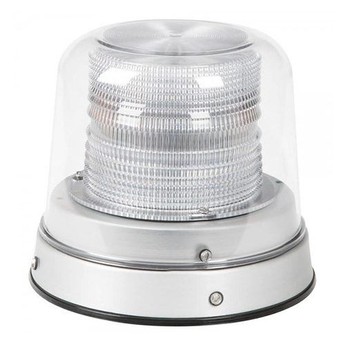 Grote Emergency Lighting, Amber/Green, LED Beacon S.A.E. Class I 12 to 24V High Lens - 79070