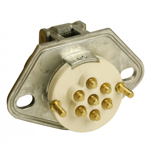Grote Trailer Wiring, Ultra-Pin Receptacle, 2 Hole Mount - 87250