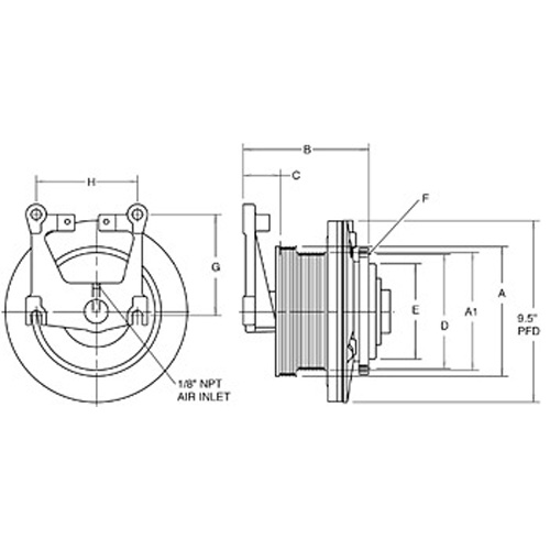 Horton 791023 Engine Cooling Fan Clutch