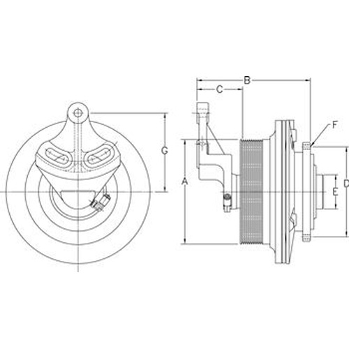 Horton 791099 Engine Cooling Fan Clutch