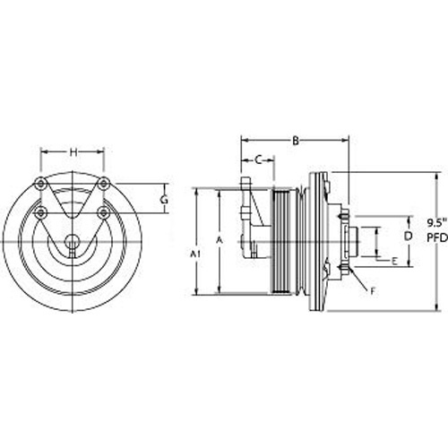 Horton 791101 Engine Cooling Fan Clutch