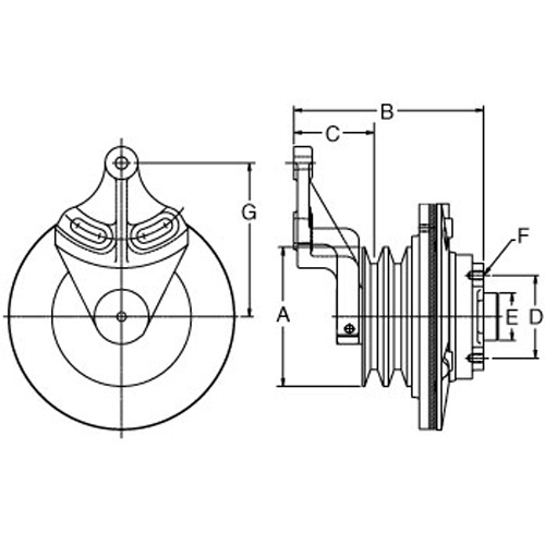 Horton 791103 Engine Cooling Fan Clutch
