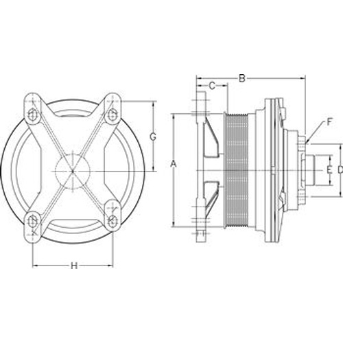 Horton 791105 Engine Cooling Fan Clutch