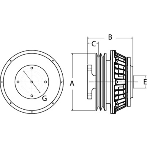 Horton 798005 Engine Cooling Fan Clutch