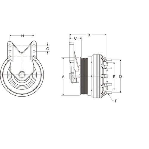 Horton 799627 Engine Cooling Fan Clutch