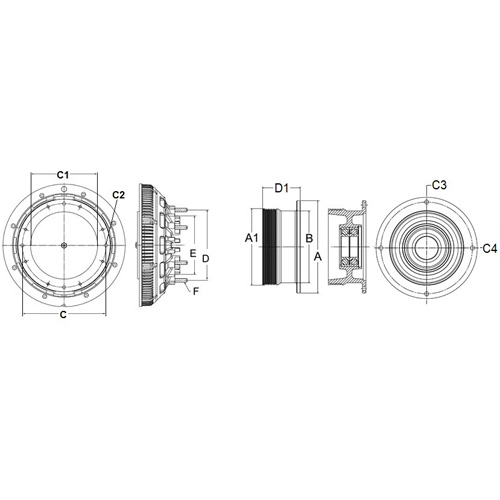 Horton 79A7629 Engine Cooling Fan Clutch