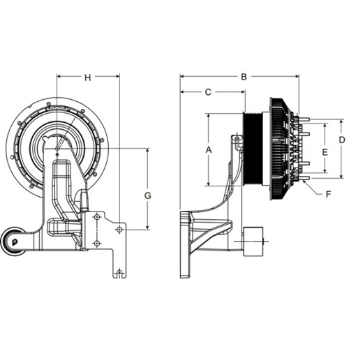 Horton 79A8115 Engine Cooling Fan Clutch
