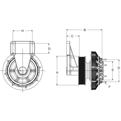 Horton 79A8123 Engine Cooling Fan Clutch