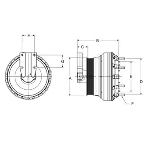 Horton 79A8287 Engine Cooling Fan Clutch