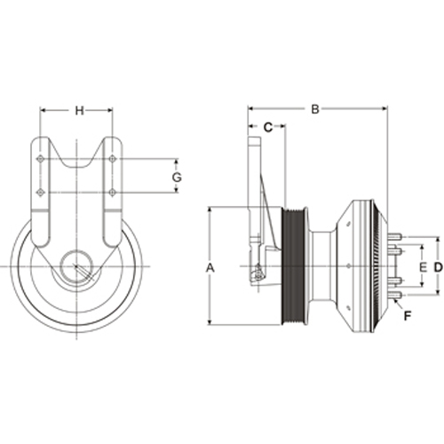 Horton 79A8653 Engine Cooling Fan Clutch