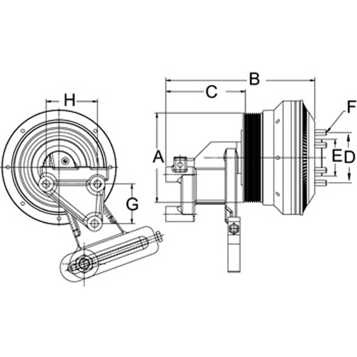 Horton 79A9090 Engine Cooling Fan Clutch