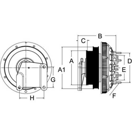 Horton 79A9190-2 Engine Cooling Fan Clutch