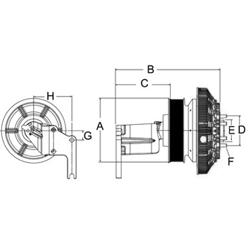 Horton 79A9238-2 Engine Cooling Fan Clutch