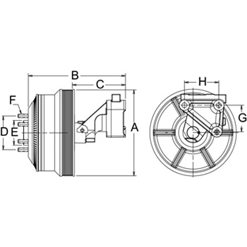 Horton 79A9264-2 Engine Cooling Fan Clutch