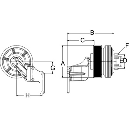 Horton 79A9324 Engine Cooling Fan Clutch