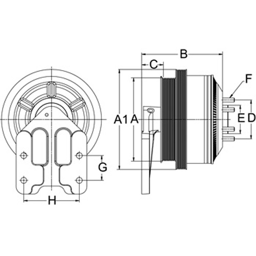 Horton 79A9362 Engine Cooling Fan Clutch