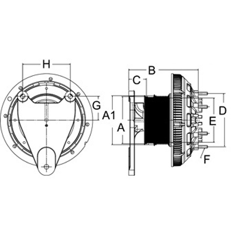 Horton 79A9495-2 Engine Cooling Fan Clutch