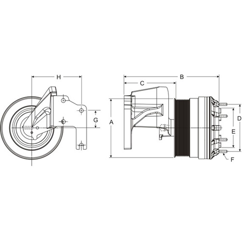 Horton 79A9597 Engine Cooling Fan Clutch