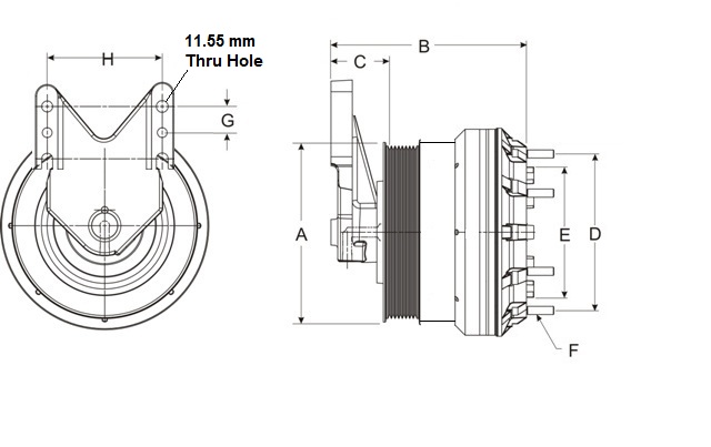 Horton 79A9637 Engine Cooling Fan Clutch