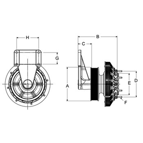 Horton 79A9763 Engine Cooling Fan Clutch