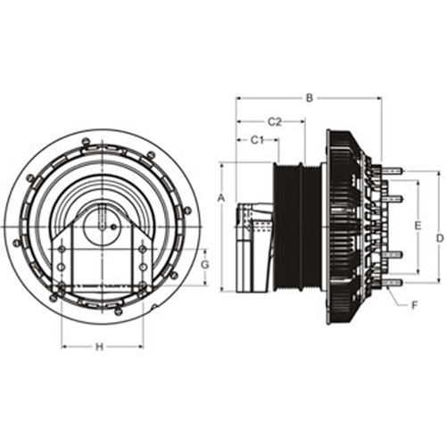 Horton 79A9793 Engine Cooling Fan Clutch