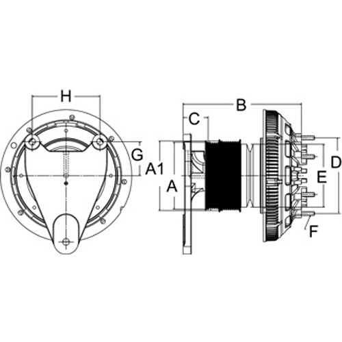 Horton 79A9946 Engine Cooling Fan Clutch