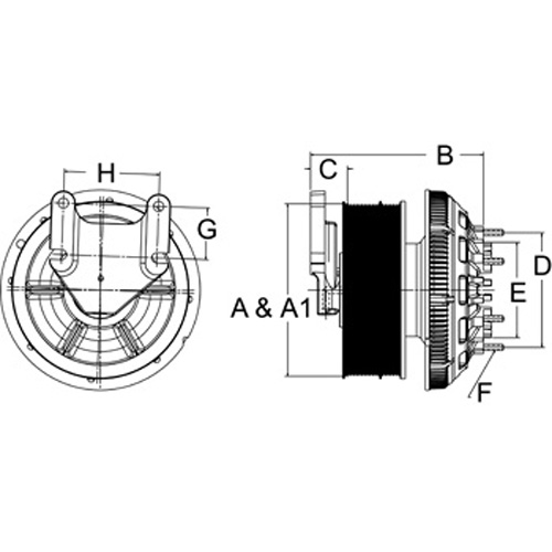Horton 79A9994 Engine Cooling Fan Clutch