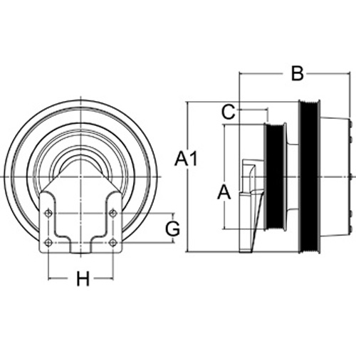 Horton 992073 Engine Cooling Fan Hub