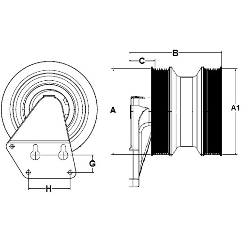 Horton 992088 Engine Cooling Fan Hub