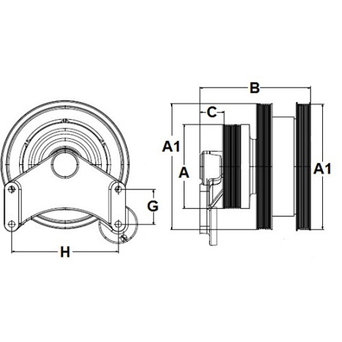 Horton 992147 Engine Cooling Fan Hub