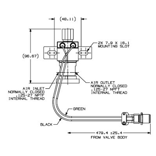 Horton 993377 Engine Cooling Fan Clutch Solenoid Valve
