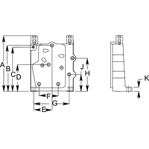 Horton 994153 Engine Cooling Fan Clutch Bracket
