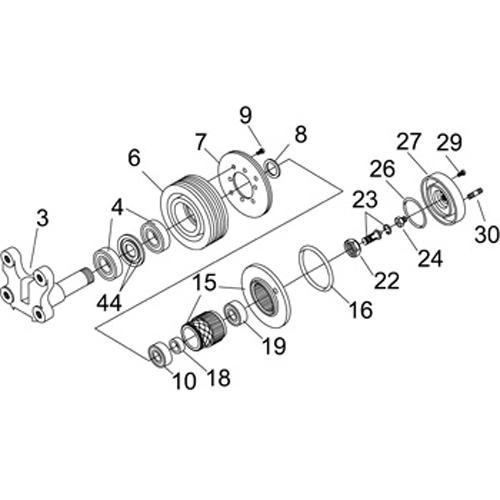 Horton 994337 Engine Cooling Fan Clutch Kit
