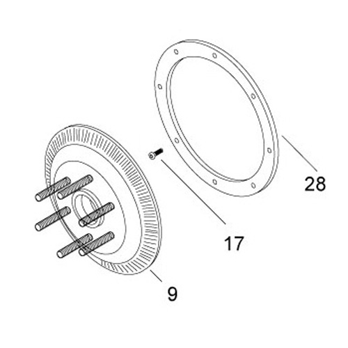 Horton 994374 Engine Cooling Fan Clutch Kit