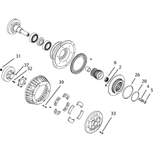 Horton 994390 Engine Cooling Fan Clutch Seal Kit