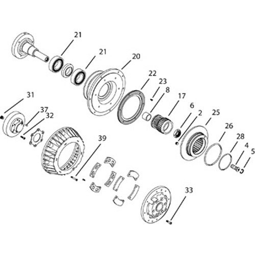 Horton 994393 Engine Cooling Fan Clutch Kit