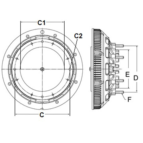 Horton 994663 Engine Cooling Fan Clutch