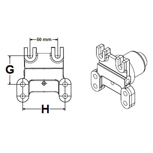 Horton 994664 Engine Cooling Fan Clutch Bracket