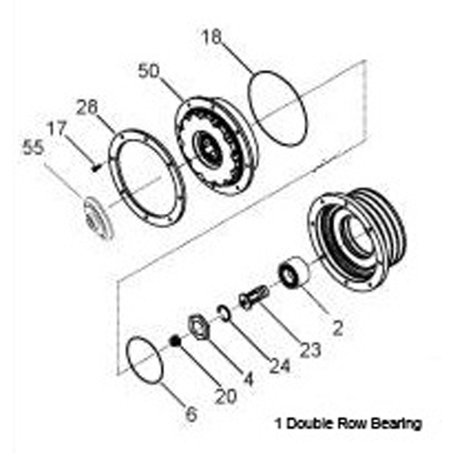 Horton 995527 Engine Cooling Fan Clutch Kit