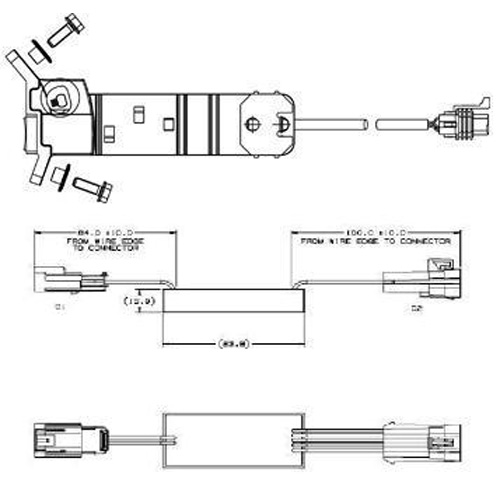 Horton 995595KIT MINIMUM FAN SPEED PROTECTION 2 PIN