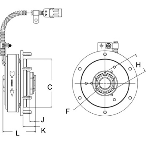 Horton 996017 Engine Cooling Fan Clutch