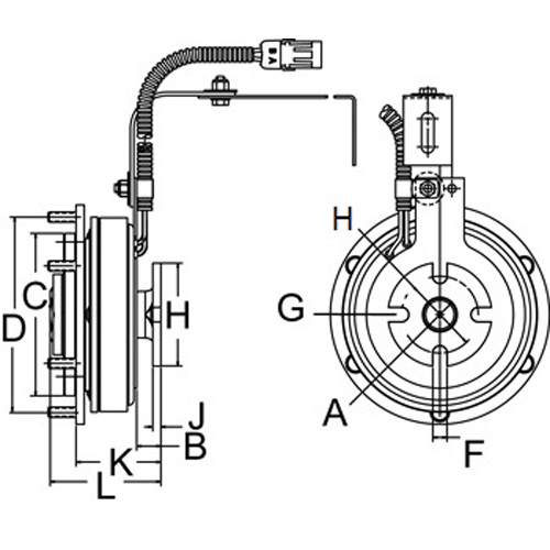 Horton 996024 Engine Cooling Fan Clutch