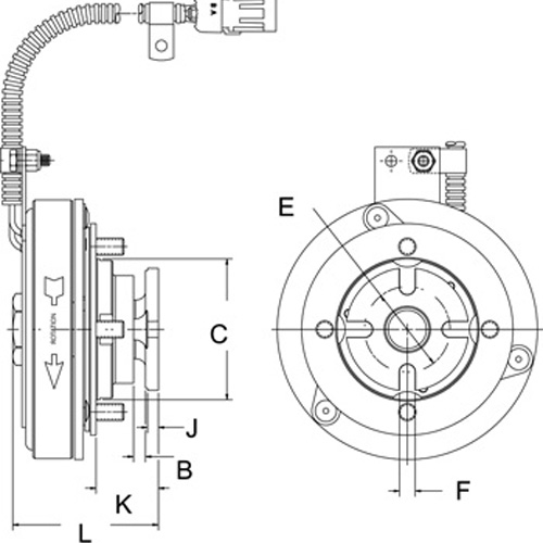 Horton 996048 Engine Cooling Fan Clutch