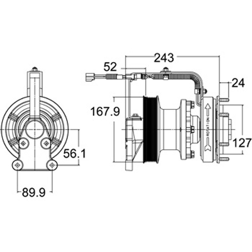 Horton 996145 Engine Cooling Fan Clutch